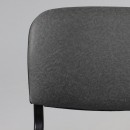 Стул ИЗО BL, иск. кожа PV 3 (темно-серый)